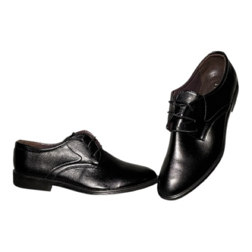 NEW! Classic Black Men's Dress Shoes Size 14